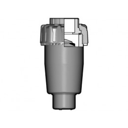 Клапан воздухоотводный ПВХ с муфтовыми окончаниями EPDM 20 мм FIP